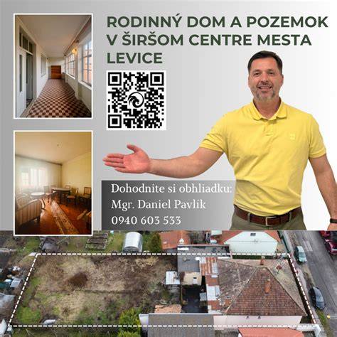 Rodinný dom v centre mesta
