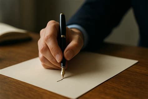 Ilustrácia právneho dokumentu s perom
