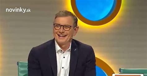 Ilustračná fotografia moderátora Vlada Voštinára.