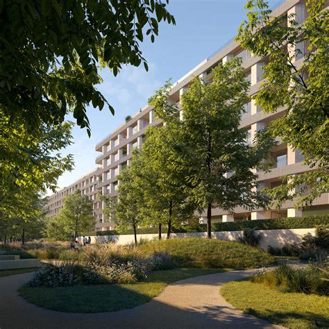 Ilustračná fotografia modernej seniorskej rezidencie s parkom