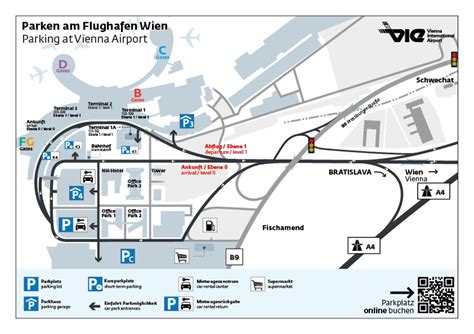 Mapa Schwechat a okolie