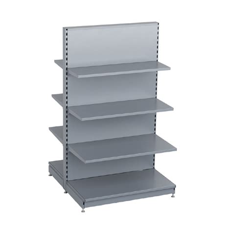 Rôzne typy moderných obchodných regálov