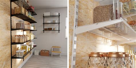 Nástenný regálový systém v predajni