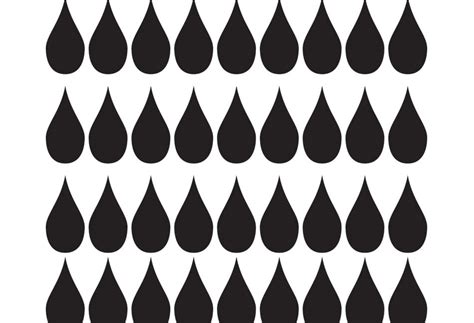 Ilustrácia dažďových kvapiek dopadajúcich na strechu domu