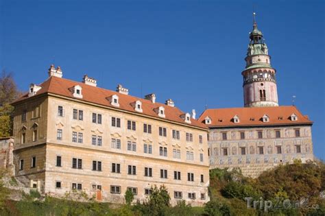 Český Krumlov hrad a rieka Vltava
