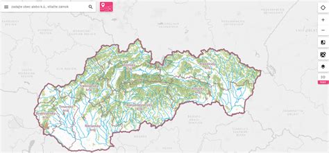 Mapka rozdrobenosti pozemkov na Slovensku