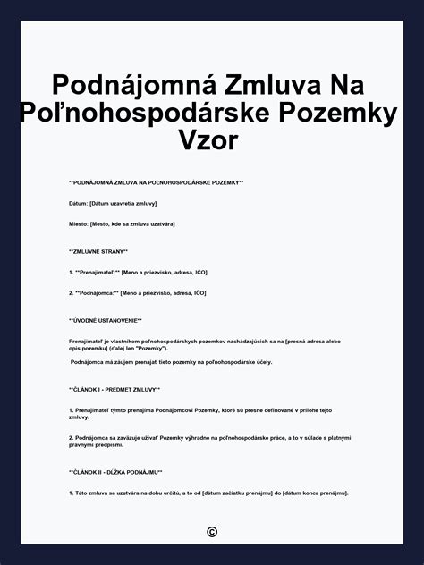 Ilustrácia znázorňujúca podpis nájomnej zmluvy na poľnohospodársku pôdu