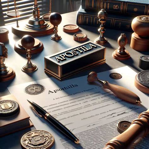 Ilustrácia znázorňujúca proces apostily