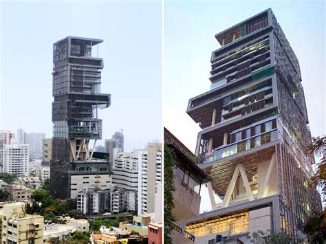 Mrakodrap Antilia v Bombaji