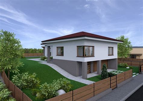 Diagram znázorňujúci podpivničený dom vo svahu