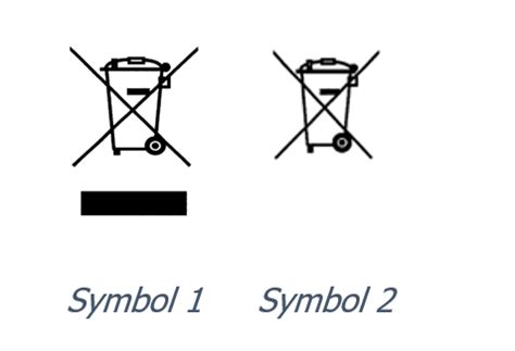 Symbol pre elektroodpad, ktorý nesmie byť likvidovaný v komunálnom odpade