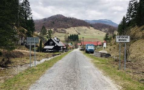 Panoráma obce Liptovské Revúce