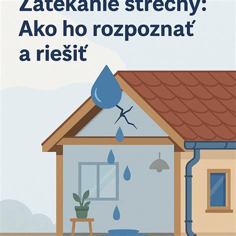 Ilustrácia znázorňujúca metaforu domu s problémami (zatekanie, starý kotol) a symbolom obnovy.