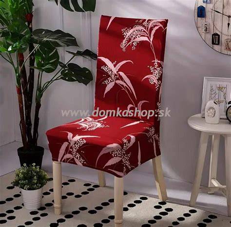 Elegatne navleky na stolickach