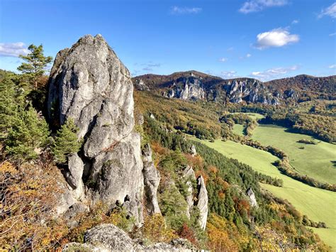 Panoramatický výhľad na Súľovské skaly