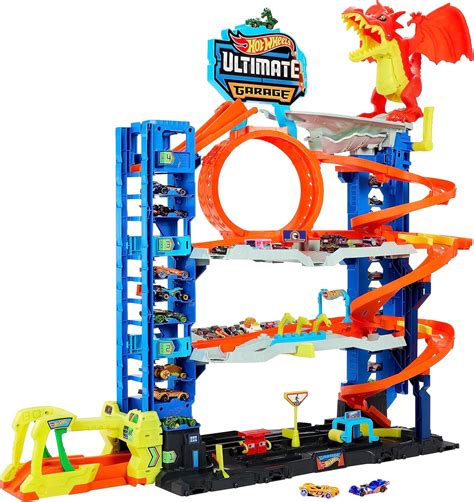 Rozmanitosť Hot Wheels garáží