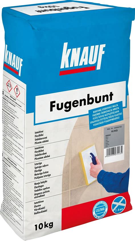 Škárovacia hmota KNAUF Fugenbunt Weiss v bielej farbe