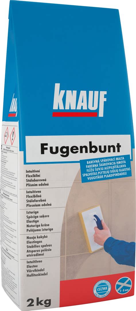 Široká škála použitia škárovacej hmoty KNAUF Fugenbunt Weiss