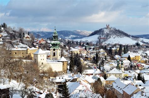Nová Baňa panorama