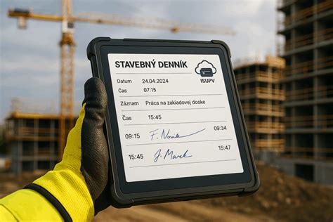 Porovnanie papierového a elektronického stavebného denníka