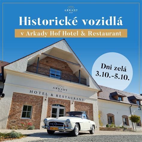 Exteriér historického hotela Arkady Hof v Stupave