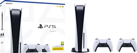 Klasická konzola PlayStation 1 s ovládačmi