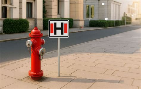 Schéma umiestnenia hydrantov na konci vodovodnej vetvy