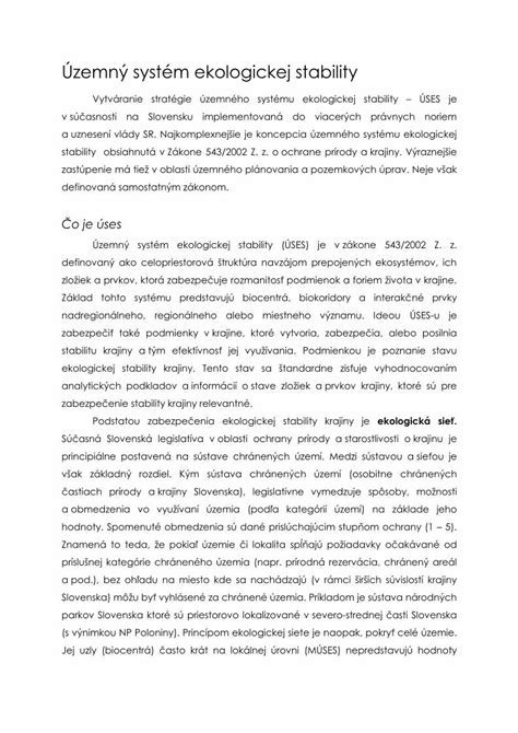 Infografika o regionálnom územnom systéme ekologickej stability