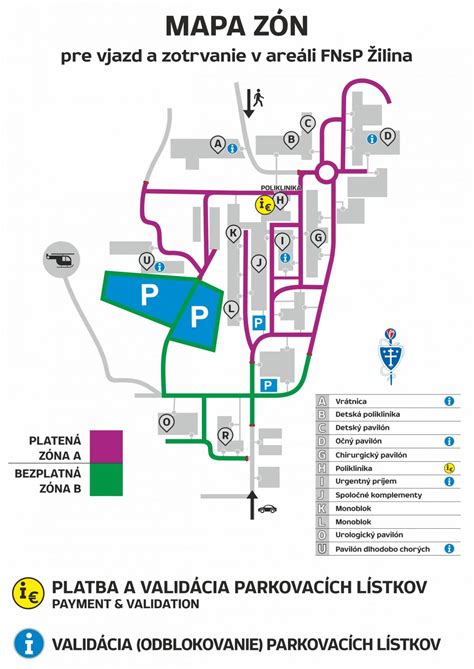 Infografika znázorňujúca rozdelenie funkčných zón v obci