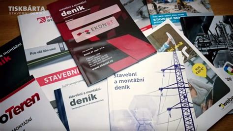 Screenshot z online obchodu zobrazujúci rôzne stavebné denníky