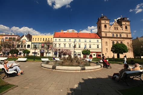 Centrum mesta Stropkov s pešou zónou