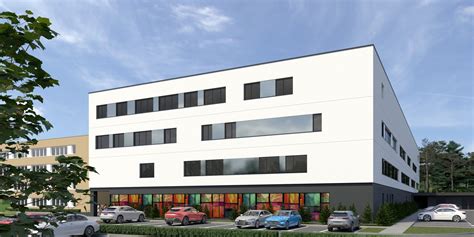 Vizualizácia moderného nemocničného pavilónu