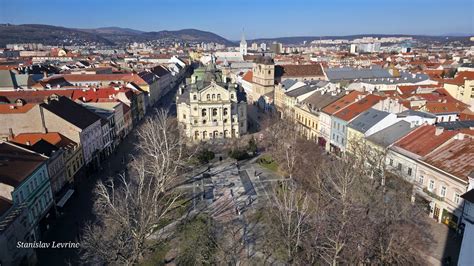 Panorama centra Košíc