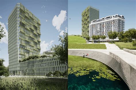 Vizualizácia nového centra Petržalka City