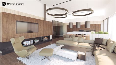 Interiér moderne prerobeného rodinného domu