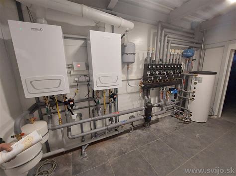 Moderná plynová kotolňa s digitálnym ovládaním