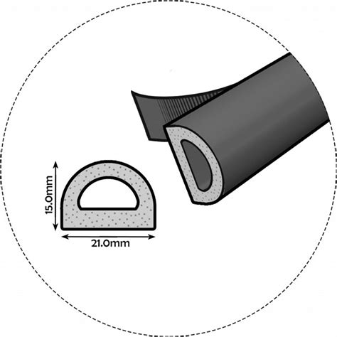 Detail těsnění dveří