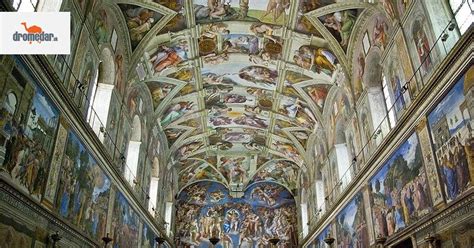 Strop Sixtínskej kaplnky s Michelangelovým „Stvorením Adama“