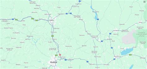 Mapa Bardejova s vyznačenou Gorkého ulicou