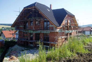 Ilustračná fotografia hrubej stavby rodinného domu