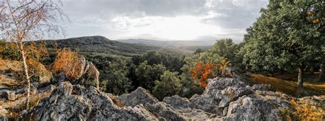 Panoráma pohoria Tribeč