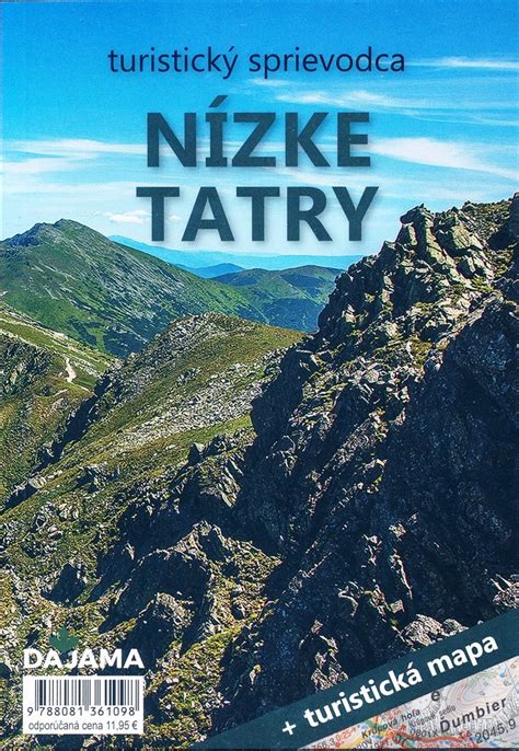 Turistická mapa Nízkych Tatier s vyznačenými atrakciami