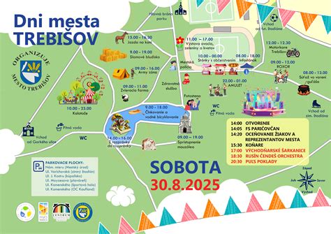 Mapa mesta Trebišov s vyznačenými možnými lokalitami pre kontajnery
