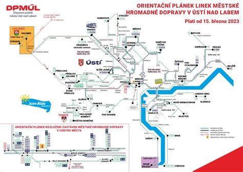 Mapa s vyznačenými ulicami a zastávkami MHD v Liptovskom Mikuláši