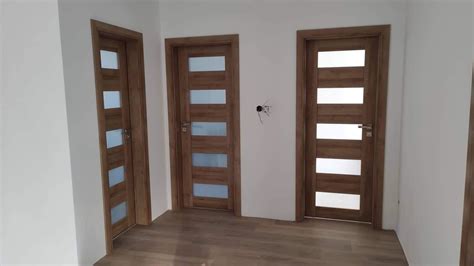 Interiérové dvere v modernom bungalove