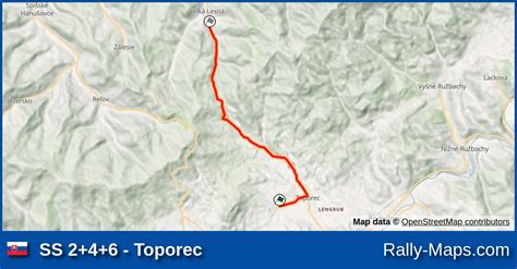 Map of the Toporec municipality