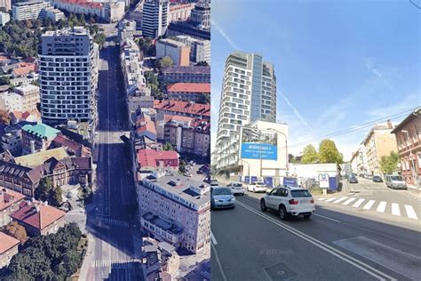 Panorama ulice Šancová v Bratislave