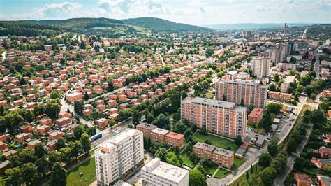Letecký pohľad na komplex Rezidencia Blumentál