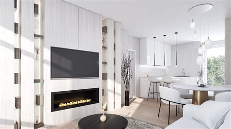 Uprataný a pripravený byt na fotenie