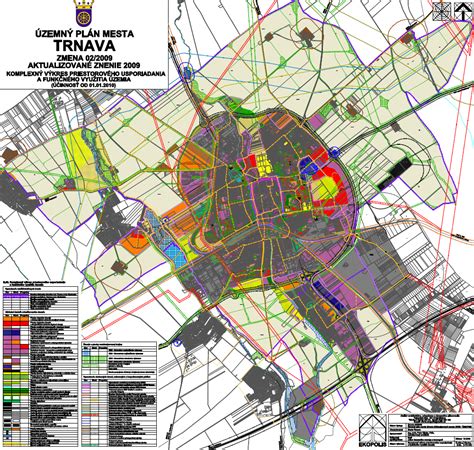 Mapa funkčného využitia územia